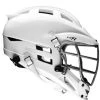 Cascade CS-R Lacrosse Helmet (White Shell/Silver Facemask) 1 Cascade CS-R Lacrosse Helmet (White Shell/Silver Facemask) -Lacrosse Unlimited Sales Shop 007