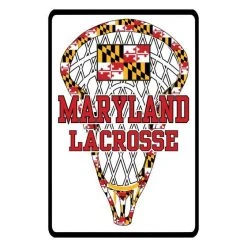 Lacrosse Unlimited Maryland Stick Lacrosse Street Sign