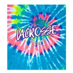 Lacrosse Unlimited Tie Dye Blanket