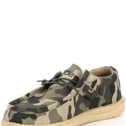 Hey Dude Wally Sox Casual Shoe - Camo -Lacrosse Unlimited Sales Shop 2009776 new 3