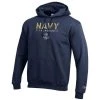 Lacrosse Unlimited Navy Midshipmen Lax Hoodie -Lacrosse Unlimited Sales Shop 2010409