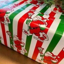 Lacrosse Unlimited Running Santa Gift Wrap -Lacrosse Unlimited Sales Shop 2010956 3