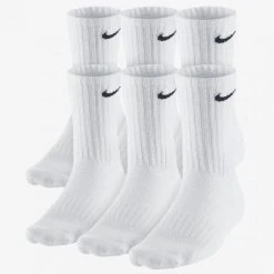 Nike Crew Cotton Socks - 6 Pack