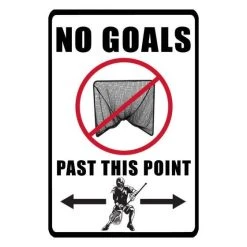 Lacrosse Unlimited No Goal Sign - Girls