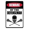 Lacrosse Unlimited Beware Of Defense Sign - Boys -Lacrosse Unlimited Sales Shop 2011234