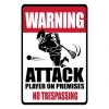 Lacrosse Unlimited Warning Attack Sign - Boys 2 Lacrosse Unlimited Warning Attack Sign - Boys -Lacrosse Unlimited Sales Shop 2011236