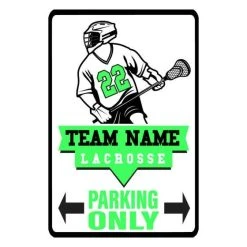 Lacrosse Unlimited Custom Parking Sign - Men's