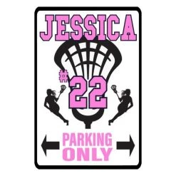 Lacrosse Unlimited Custom Parking Sign - Women's