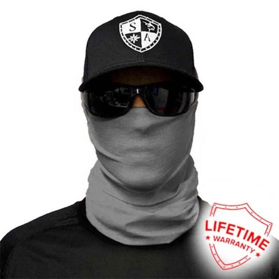Gaiter Grey Face Shield 3 Gaiter Grey Face Shield
