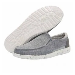 Hey Dude Thad Sox Shoe - Sharkskin -Lacrosse Unlimited Sales Shop 2011518 3