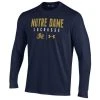 Under Armour Notre Dame Lacrosse Long Sleeve Tee - Youth