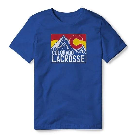 Lacrosse Unlimited Colorado Lacrosse Mountains Regional Tee 3 Lacrosse Unlimited Colorado Lacrosse Mountains Regional Tee