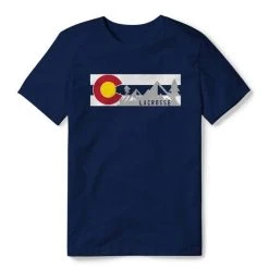 Lacrosse Unlimited Colorado Lacrosse Flag Regional Tee