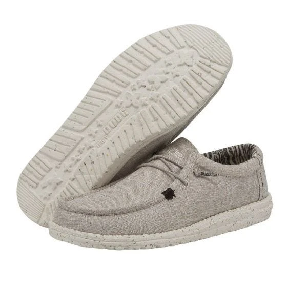 Hey Dude Wally Eco Linen Beige 6 Hey Dude Wally Eco Linen Beige - Image 4