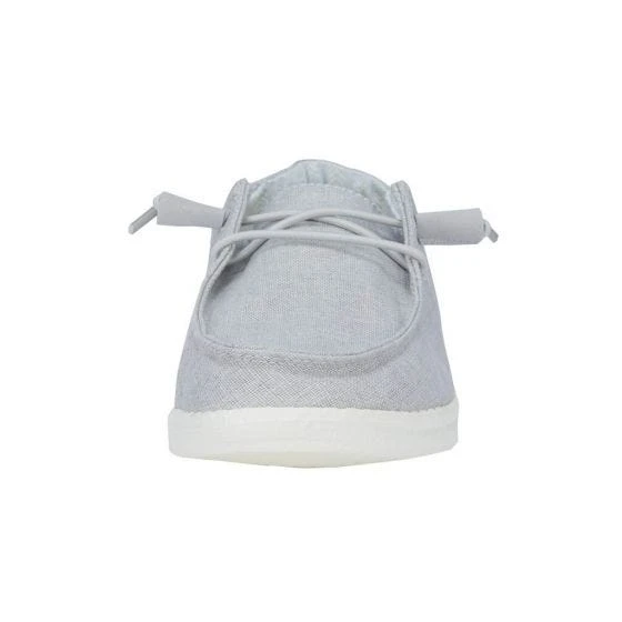 Hey Dude Wendy Chambray Light Grey Shoes 6 Hey Dude Wendy Chambray Light Grey Shoes - Image 4
