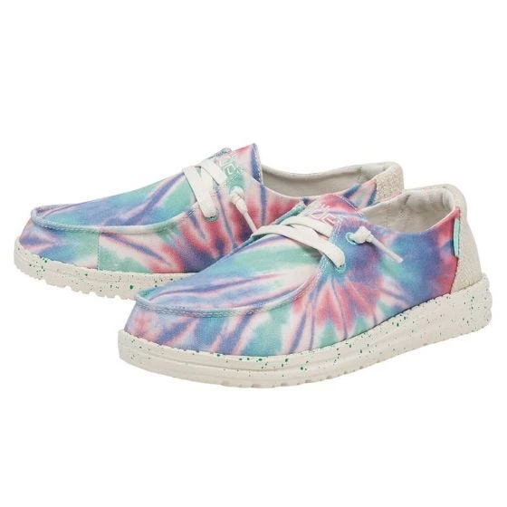 Hey Dude Wendy Rose Candy Tie Dye Shoes 4 Hey Dude Wendy Rose Candy Tie Dye Shoes - Image 2