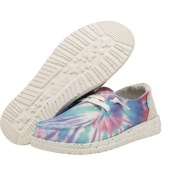 Hey Dude Wendy Rose Candy Tie Dye Shoes 5 Hey Dude Wendy Rose Candy Tie Dye Shoes - Image 3
