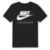 Nike Swoosh Black Lacrosse Tee
