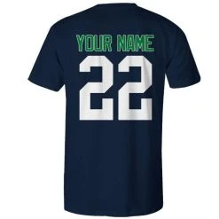 Lacrosse Unlimited Notre Dame Player Tee -Lacrosse Unlimited Sales Shop 2012687 back