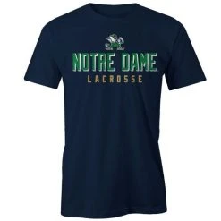 Lacrosse Unlimited Notre Dame Player Tee -Lacrosse Unlimited Sales Shop 2012687 front