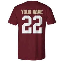 Lacrosse Unlimited Boston College Player Tee -Lacrosse Unlimited Sales Shop 2012691 back