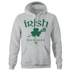 Lacrosse Unlimited Irish Shamrock Lacrosse Hoodie