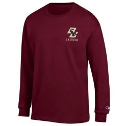 Lacrosse Unlimited Boston College Lacrosse Long Sleeve Tee - Adult 5 Lacrosse Unlimited Boston College Lacrosse Long Sleeve Tee - Adult -Lacrosse Unlimited Sales Shop 2012817 front