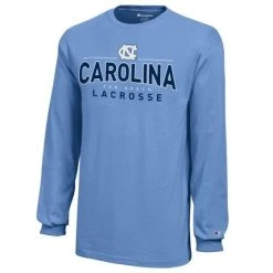 Lacrosse Unlimited UNC Lacrosse Long Sleeve Tee - Youth