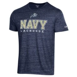 Lacrosse Unlimited Navy Lacrosse Champion Tee - Adult