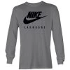 Nike Swoosh Long Sleeve Lacrosse Tee - Adult
