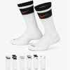 Nike Everyday Plus Cushioned 6-Pack Crew Socks - Multi -Lacrosse Unlimited Sales Shop 2013231