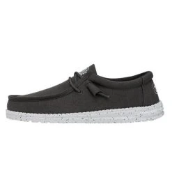 Hey Dudes Wally Sub Canvas Dark Grey