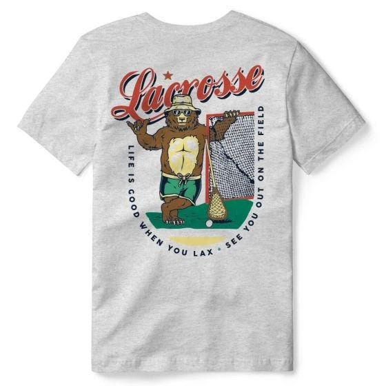 Lacrosse Unlimited Six Pack Lacrosse Tee 3 Lacrosse Unlimited Six Pack Lacrosse Tee