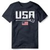 Lacrosse Unlimited USA Striker Adult Lacrosse Tee -Lacrosse Unlimited Sales Shop 2013521