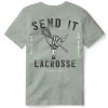 Lacrosse Unlimited Send It Lacrosse Tee -Lacrosse Unlimited Sales Shop 2013704 back