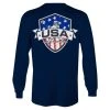 Lacrosse Unlimited USA Shield Long Sleeve Lacrosse Tee -Lacrosse Unlimited Sales Shop 2013726 2