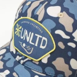 Rock Camo Lacrosse Hat -Lacrosse Unlimited Sales Shop 2013856 2