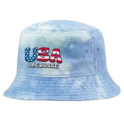 Lacrosse Unlimited Tie Dye USA Lacrosse Bucket Hat
