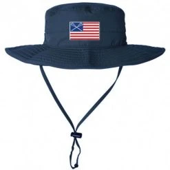 Lacrosse Unlimited Navy USA Boonie Lacrosse Hat