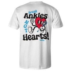 Lacrosse Unlimited Break Ankles Not Hearts Tee 2023 - White