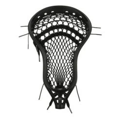 String King Mark 2V 5S Strung Lacrosse Head - Black