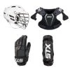 4-Piece Lacrosse Starter Set (No Stick - CPV-R) -Lacrosse Unlimited Sales Shop 4 piece set no stick 1