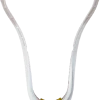 Gait Air Girls Lacrosse Head - Unstrung -Lacrosse Unlimited Sales Shop air white front head unstrung 1