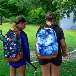 Lacrosse Unlimited Backpack - Blue Tie Dye -Lacrosse Unlimited Sales Shop backpack