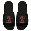 ISlide Boston College Slide Sandals 1 ISlide Boston College Slide Sandals -Lacrosse Unlimited Sales Shop bc lacrosse black 1 1