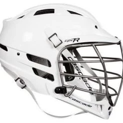 Cascade CPV-R Lacrosse Helmet (White Shell/Chrome Mask)