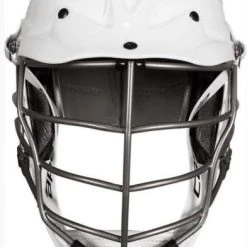 Cascade CPV-R Lacrosse Helmet (White Shell/Chrome Mask) -Lacrosse Unlimited Sales Shop cas000000034 2