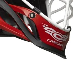 Cascade S Youth Lacrosse Helmet (White Shell/Chrome Mask) -Lacrosse Unlimited Sales Shop cascade s youth 6 2 1