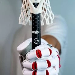 Warrior Evo QX2 Black USA Stars Lacrosse Shaft - Attack -Lacrosse Unlimited Sales Shop evo qx2 usa 1