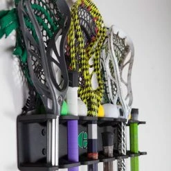Evolution Performance Sports Evolution Multi-Sport Stick Rack & Organizer -Lacrosse Unlimited Sales Shop evolution lacrosse wall rack 7